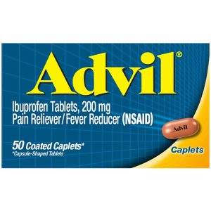 Advil Pain Reliever/ Fever Reducer 200 Mg Caplets 50Ct