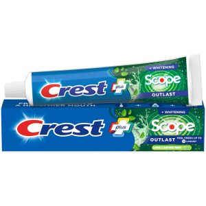 Crest Scope Outlast Complete Whitening Toothpaste Long Lasting Mint