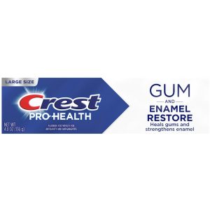 Crest Toothpaste, Fluoride, Gum And Enamel Restore, Large Size