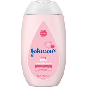 Johnson's Baby Moisturizing Mild Pink Body Lotion 13.6 Fl Oz