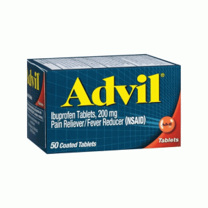 Advil Ibuprofen Pain Reliever/Fever Reducer, 200 Mg Coated Tablets