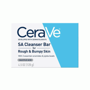 CeraVe SA Body Exfoliating Cleanser Bar For Rough & Bumpy Skin- 4.5oz