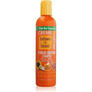 Creme of Nature Shampoo, Detangling Conditioning, Sunflower & Coconut
