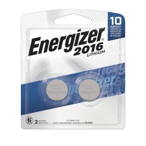 Energizer 3V Lithium Coin Batteries, 2016