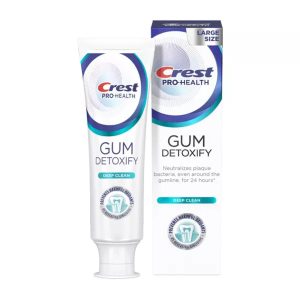 Crest Pro Health Gum Detoxify Deep Clean Toothpaste 4.8 oz