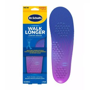 Dr. Scholl's  Womens 6-11  Walk Longer Comfort Insoles 1 Pair