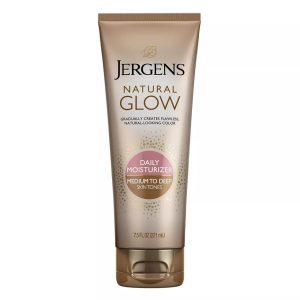 Jergens Natural Glow Daily Moisturizer, Medium To Tan Skin Tones