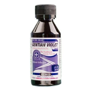 Humco Gentian Violet  2 2 Oz