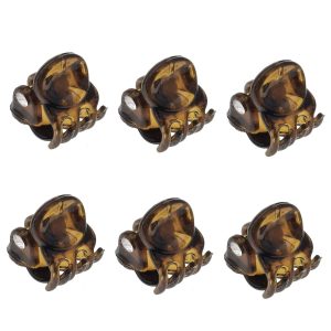 Camila Paris AD115/6 French Hair Clip For Women, Set Tortoise Shell 0.5"