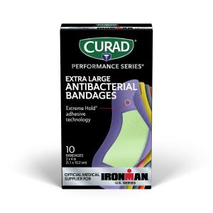 Curad® Performance Series™ XL Antibacterial Bandages – Rugged Protection