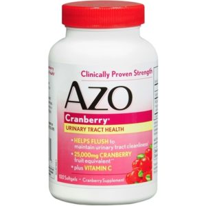 Azo Urinary Tract Health Cranberry Supplement Softgels - 100ct