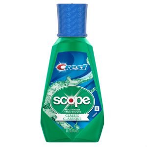 Crest Scope Mouthwash, Original Mint, Classic 33.8 Fl Oz