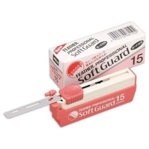 Feather Razor Spare Blade Psf-15 Soft Guard 15 Pieces