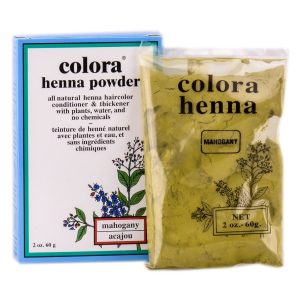 Colora Henna Powder Hair Color Mahogany 2Oz