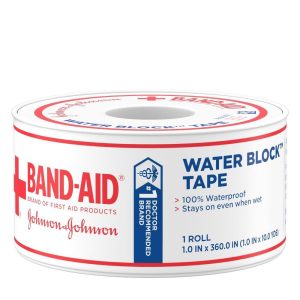 Band-Aid Brand Water Block First Aid Tape – 1 Roll