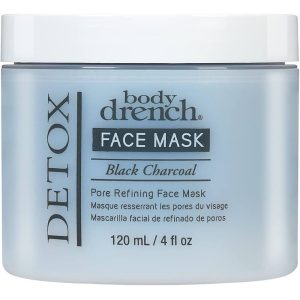 Body Drench Purify Black Charcoal Rejuvenating Face Mask, 4 Oz