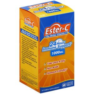 Ester-C Immune Support, 24 Hour, Maximum Strength, 1000 Mg 120 ct