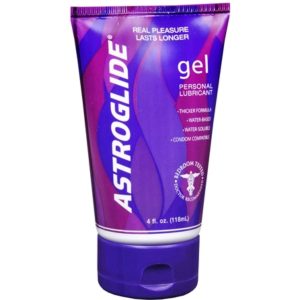 Astroglide Gel Water Based Lubricant Tube 4 Oz