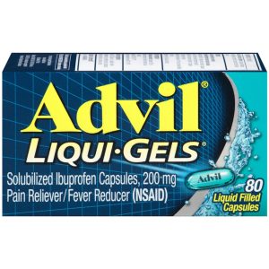 Advil Liqui-Gels Pain Reliever/Fever Reducer Liquid Filled Capsules - Ibuprofen (NSAID)