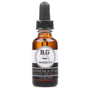 Brooklyn Grooming Classic Shaving Oil Commando 1oz