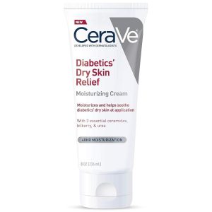 CeraVe Diabetics Dry Skin Relief Moisturizing Cream 8 Oz