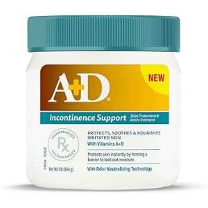 A+D Incontinence Support Skin Protectant & Rash Ointment, 16 oz