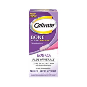 Caltrate 600+D3 Plus Minerals Bone Health Advanced - 60 Tablets