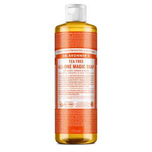Dr. Bronner's Pure Castile Liquid Soap Hemp Tea Tree -- 16 Fl Oz