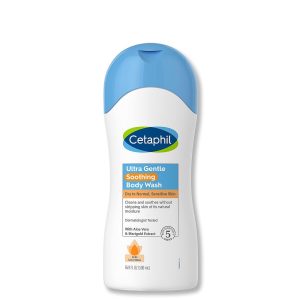 Cetaphil Ultra Gentle Body Wash, Skin Soothing, 16.9 Fl Oz