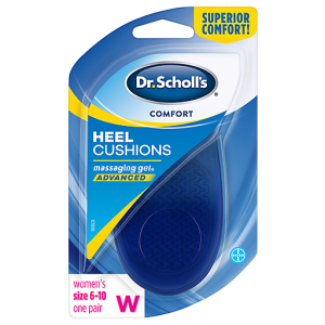 Dr Scholls Comfort Heel Cushions For Women, Size 6-10, 1 Pair