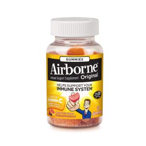 Airborne Immune Support Gummies, Vitamin C & Zinc, Assorted Fruit - 21 Count