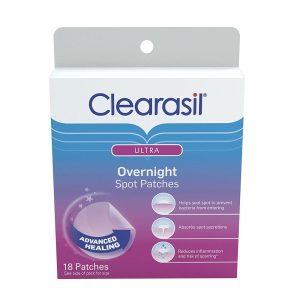 Clearasil Ultra Overnight Spot Patches  18 Ct