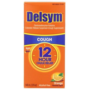 Delsym Cough  Relief  12 Hour  Liquid Orange 5 Oz