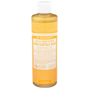 Dr. Bronner's Pure Castile Liquid Soap Citrus Orange -- 16 Fl Oz