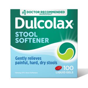 Dulcolax Stool Softener & Stimulant Laxative 100 Tablets