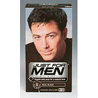 Just for Men Shampoo-In Haircolor, Real Black H-55 / 2 Oz