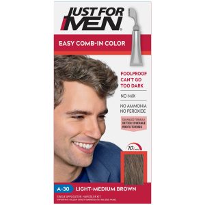 Just For Men Easy Comb-In Color, Hair Coloring for Men with Comb Applicator 1.2 Oz