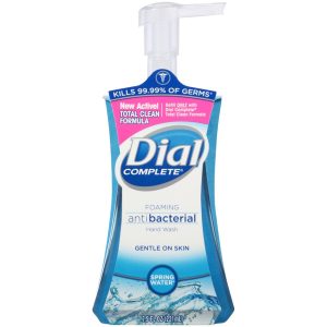 Dial Antibacterial Foaming Hand Wash, Spring Water, 7.5 fl oz