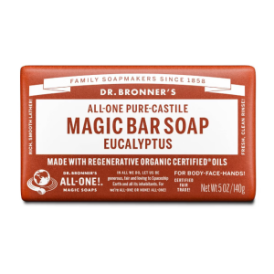 Dr. Bronner's Pure Castile Soap Bar Eucalyptus 5 oz