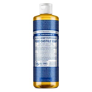 Dr. Bronner's, Liquid Soap, Peppermint Hemp, 16 oz