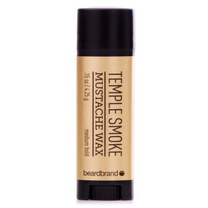 Beardbrand Temple Smoke Mustache Wax 0.15 oz