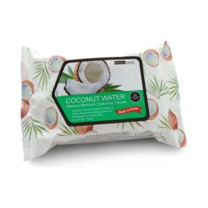 Beauty Treats Coconut Water Makeup Remover Cleaning Tissues 30 ct