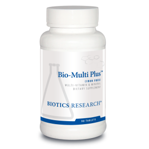Biotics Research Bio-Multi Plus Iron & Copper Free 90 Tablets