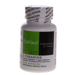 DaVinci Laboratories - L-Theanine 200 mg. - 60 Vegetarian Capsules