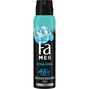 Fa Men Xtra Cool Deodorant Spray 48h Icy Fresh Protection 150ml