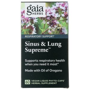 Gaia Herbs Sinus & Lung 60 Vcaps