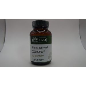 Gaia Herbs Black Cohosh - Menopause Support Supplement to Help Maintain Hormone Balance and Health for Women - with Organic Black Cohosh - 60 Vegan Liquid Phyto-Capsules (30-Day Supply)