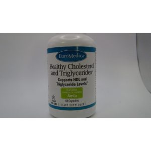 EuroMedica Healthy Cholesterol and Triglycerides 60 Capsules
