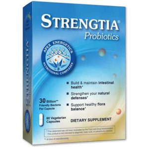 Apex Energetic Strengtia Probiotic 60 Capsules - K61 - B091D47M8D