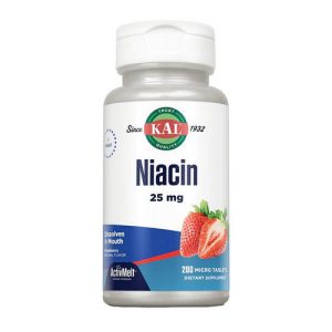 Kal Niacin ActivMelt 200mg 200 Micro Tablets  84820